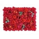 thumbnail image 3 of Fondo De Panel Floral De Panel De Pared De Flores Artificiales Para Decoración De Escenario De Boda Rojo, 3 of 3