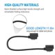 thumbnail image 5 of Cable RC Hanatora USB C a USB C de 30 cm para DJI Flip, Neo y Mavic, 5 of 6