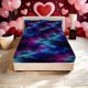 thumbnail image 1 of Starry Sky Nebula Pattern Printed Fitted Sheet Set a Must-Have for Family Guest Rooms Deep Pockets Are Stable And Do Not Shift Perfect Gift for Easter Mother'S, 1 of 1