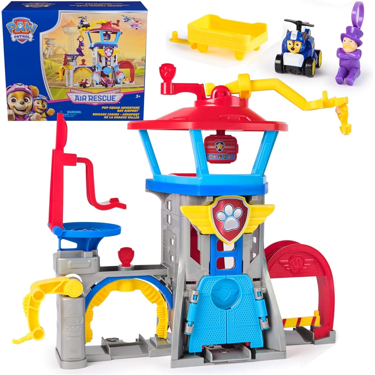 Spin Master - Playset Paw Patrol Air Rescue Pup Squad Adventure Bay Airport