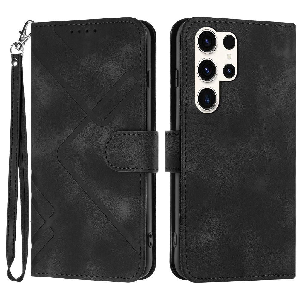 Funda Foxdock Para Samsung Galaxy S24 Ultra – Tipo Libro Con Soporte, Billetera, Correa Y Diseño Elegante