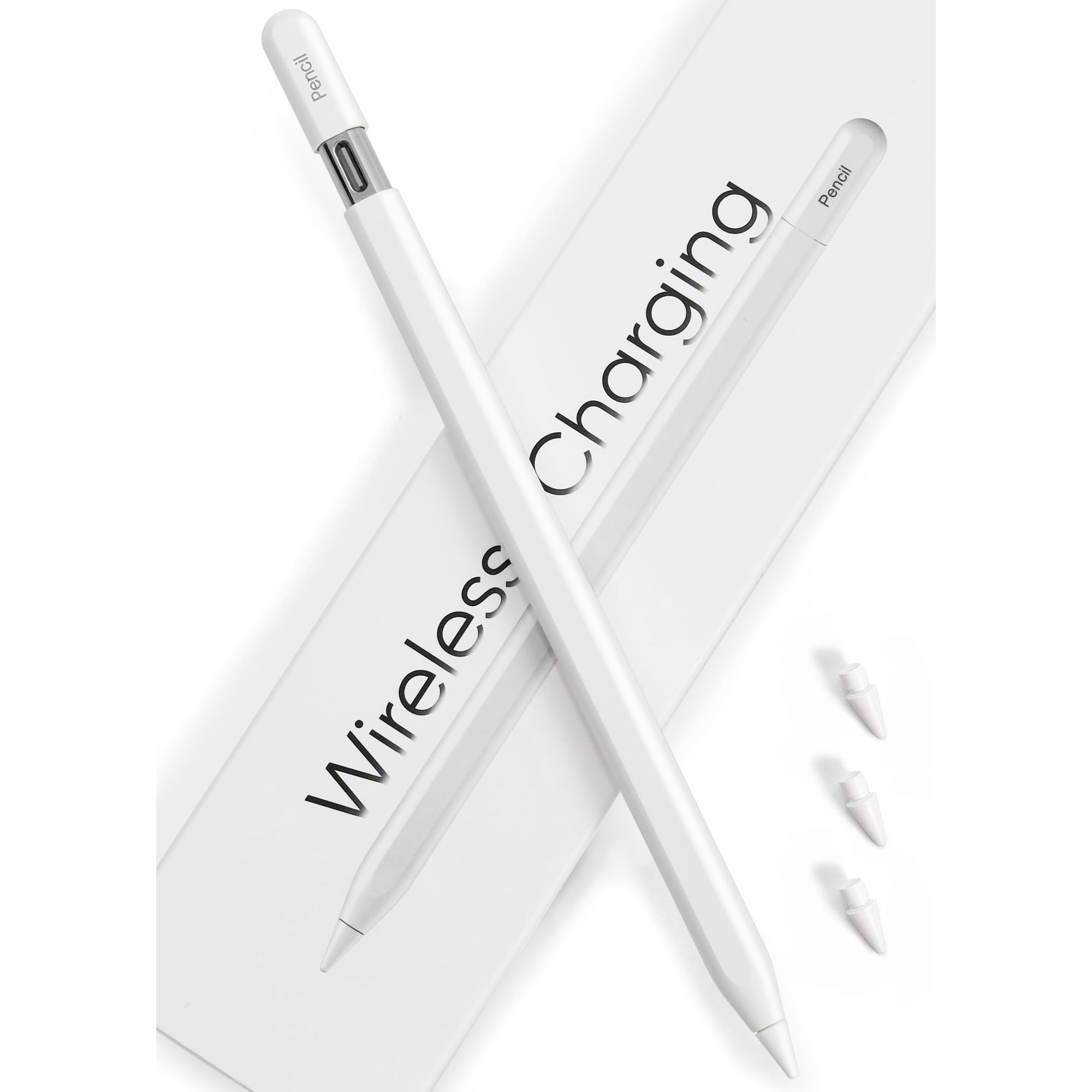 Lápiz Stylus Aplfan Con Carga Inalámbrica Magnética Usb-c Para Ipad