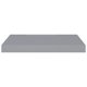 thumbnail image 3 of Estanterías de pared flotantes gris vidaXL 19,7 x 9,1 x 1,5 cm (2 uds), 3 of 7