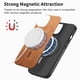 thumbnail image 2 of Magnetic Slim Case for Google Pixel 10 Pro XL with Camera Guard & Anti-Scratch Back Brown, 2 of 6
