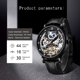 thumbnail image 3 of Reloj IK COLOURING de lujo esqueleto automático mecánico para hombre, 3 of 7