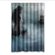 thumbnail image 1 of Mermaid And The Sailing Ship Wasserdicht Stoff Badezimmer Duschvorhang Cortina de ducha Juego de cortinas de baño con ganchos Tamaño 48x72 pulgadas, 1 of 3
