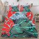 thumbnail image 2 of Kaiju No.8 Face on print Soft Bed Set Lightweight 3 Pieces Bedding Sets for All Season Comforter Set Easy Care, 2 of 5