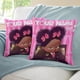 thumbnail image 3 of Bebé Jefe: Niña Africana Fundas de almohada de terciopelo con tema, regalos de funda de almohada, decoración para el hogar, cojín de lanzar, regalo de cumpleaños para fans y parejas. 50cm x 50cm., 3 of 6