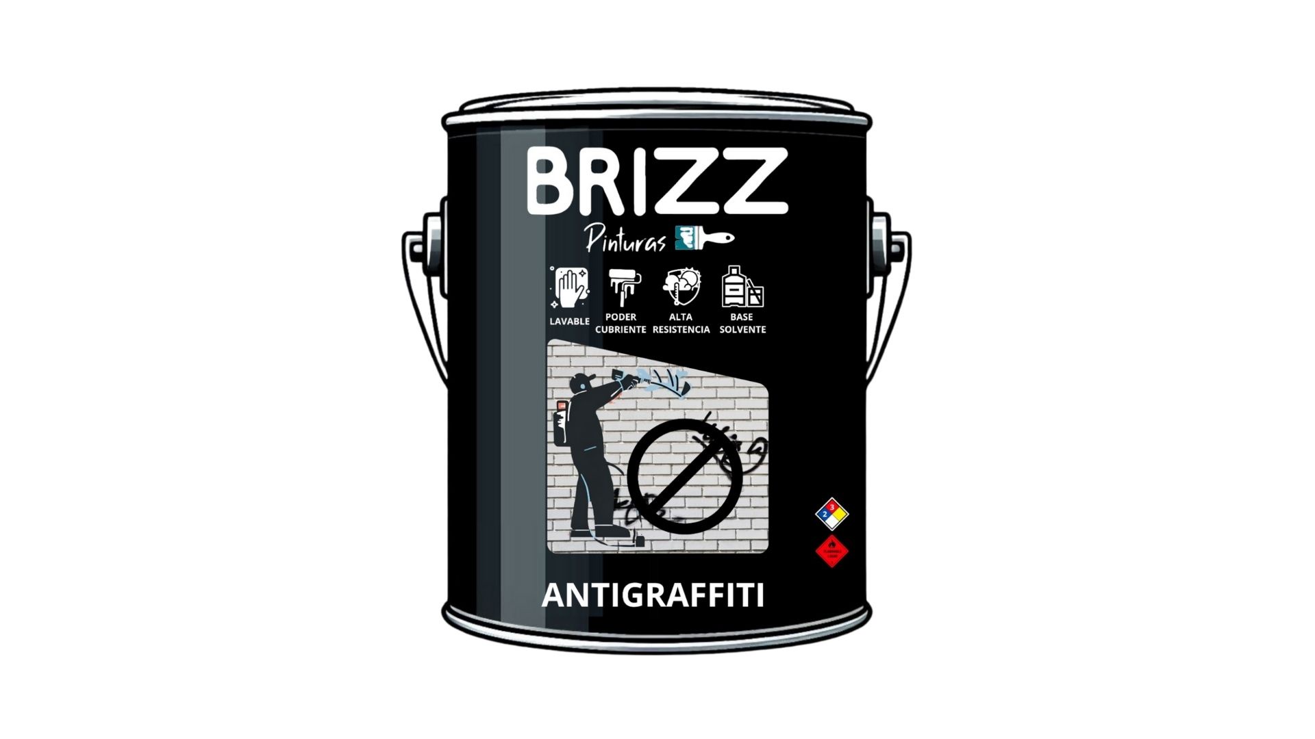 Baum - Revestimiento Antigraffiti “Incoloro” (Galon 4 L) Brizz