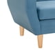 thumbnail image 3 of Sofa Bote 1c Felpa 05 Azul Petroleo, 3 of 6
