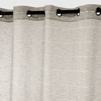 Zahr - Cortina X2 Visillos Bordado