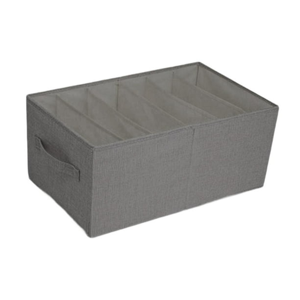Contenedor De Almacenamiento Resistente XL Gris 6 Rejillas