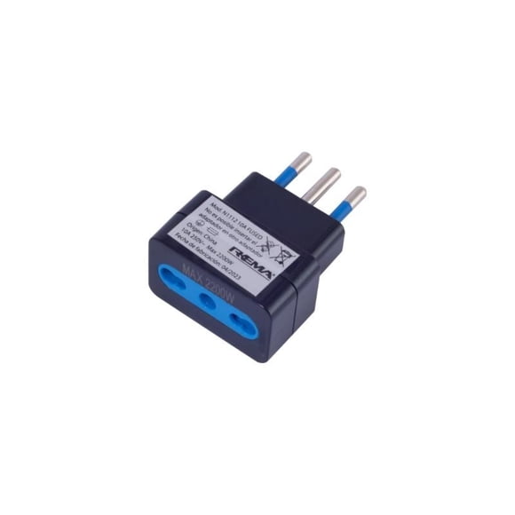 Adaptador 10/16 2200W Negro