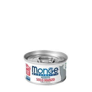 Monge - Alimento Lata Flakes De Carne 80Gr