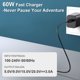 thumbnail image 5 of Cargador de 60W compatible con Switch 2, adaptador de corriente con cable USB-C de 4 pies, carga rápida de 20V 3A, soporte para modo de base de TV, 5 of 8