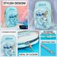 thumbnail image 4 of Bolso Get Trend Disney Stitch Azul de Hombro, 4 of 7
