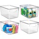 thumbnail image 1 of CLEARSPACE Plastic Storage Bins with Lids, Perfect Kitchen Storage, 1 of 3