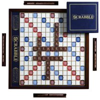 Scrabble Deluxe Edition Ws Game Company Con Tablero Giratorio