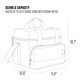 thumbnail image 5 of Cooler Carhartt con aislamiento de dos compartimentos, 32 L, grava, 5 of 8