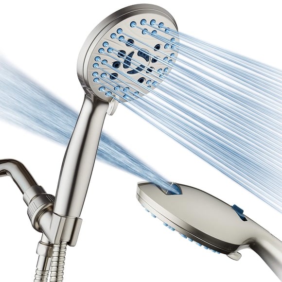 Cabezal de ducha portátil AquaCare de alta presión para hotel, spa, 8 modos