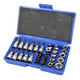thumbnail image 1 of Juego Dados Torx Estrella 3/8 Hembra Macho 34 Pcs Crownman Tecnopro, 1 of 3
