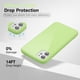 thumbnail image 5 of Funda de silicona Svanove para iPhone 11 de 6.1 pulgadas, color verde claro, 5 of 7