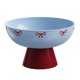 thumbnail image 4 of Frutero Para Encimera De Cocina, Plato Para Dulces, Bandeja Para Servir Multiusos Con Base Alta, Color Azul, 4 of 5