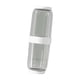 thumbnail image 2 of Contenedor Para Cepillos De Dientes, Estuche Portátil Para Guardar Pasta De Dientes, Para Acampar, 2 Unidades, Blanco Y Gris, 2 of 5