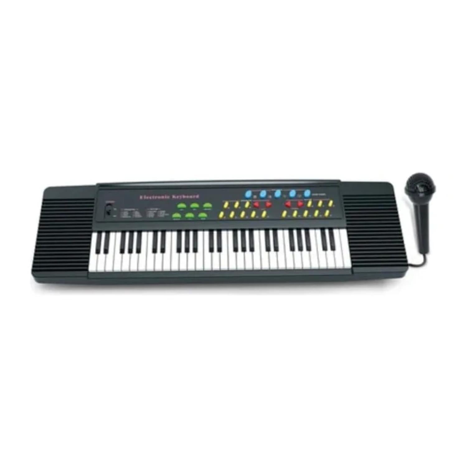 Total Upgrate - Juguete Piano Teclado Musical Con 54 Teclas Sonidos Mic