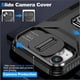 thumbnail image 5 of Funda Armada para iPhone 14 con Tapa Deslizante y Soporte Magnético Giratorio Negro, 5 of 5