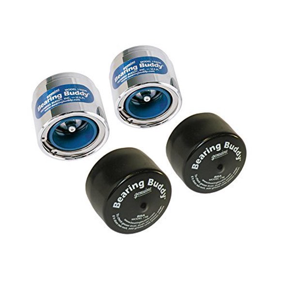 Par de protectores de rodamientos cromados Bearing Buddy, 1,980 cm