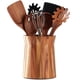 thumbnail image 1 of Soporte para utensilios LOHONER, madera de acacia con rotación de 360°, 1 of 6