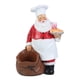 thumbnail image 3 of Estatuillas De Santa Claus Ornamentos De Resina De La Navidad Chef, 3 of 5