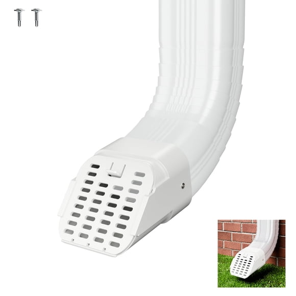Furniok Protector para bajante de canalón 2x3, 1 unidad