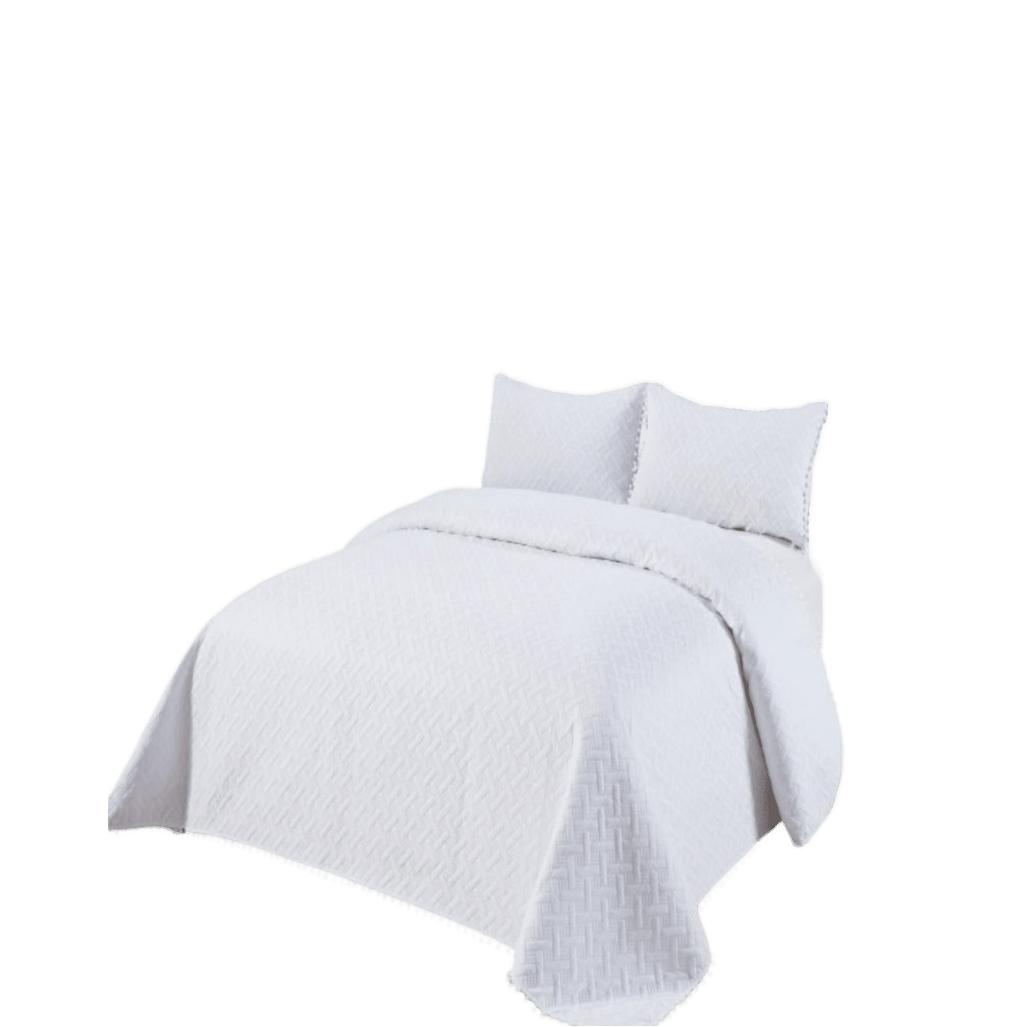 Todo Para El Hogar - Cubrecama De Verano Con Pompones - Fresco Y Elegantes 1.5p