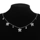 thumbnail image 1 of Collar De Mariposa De Moda Cadena De Clavícula Joyas Para Ni?as Mariposas Plata, 1 of 5