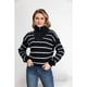 thumbnail image 2 of Sweater Mujer Tejido Semi Corto Otoño Invierno Cuello con Cierre 7019, 2 of 3