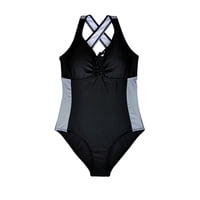 Samia - Traje De Baño Deportivo Busto Grande Est Blanco M