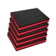 thumbnail image 4 of Paquete de 5 insertos de espuma para caja de herramientas, lámina de poliuretano antideslizante, fáciles de usar, almohadillas de espuma prácticas par 50x30x5CM, 4 of 5