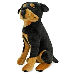 Tigerhart - Peluche De Peluche Viahart Ronin The Rottweiler, 35 Cm