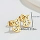 thumbnail image 2 of 1pair Cute Origami Cat Stud Earrings For Men, Stainless Steel Kitten Earings, Animal Children Accessories, 2 of 5