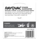 thumbnail image 2 of Pila 9V Rayovac Fusion Pack de 2 Alcalinas, 5 años, 2 of 3