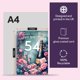 thumbnail image 5 of Tarjeta de Cumpleaños 54.º Pink Presents de Giftzie, 5 of 7
