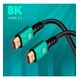 thumbnail image 2 of Cable Hdmi 2.1 8k De 1.5mts Dm Aluminio Alta Calidad azul, 2 of 3