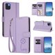 thumbnail image 2 of Funda Cartera Trébol para Samsung Galaxy Note 10 Lite con Ranuras Tarjetas y Carga Inalámbrica Morado claro, 2 of 6