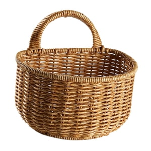 Magideal - Cestas Colgantes De Pared Multifuncionales, Soporte Para Plantas De Almacenamiento, Organizador De Cocina, Papelera Para Artículos De Tocador, Frutas, , 17Cmx15Cm