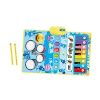 Magideal - Tapete Musical Para Niños, Juguete Musical Para Bebés, Regalos Plegables Para El Día De San Valentín, Tapete De Juego Educativo Para Niños, Tapete De