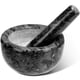 thumbnail image 1 of Juego de mortero y maja Tera Marble, molinillo pequeño, negro, 1 of 7