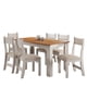 thumbnail image 1 of Juego Comedor Violeta 6 Sillas Blanco Crema - Café Claro, 1 of 4