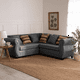 thumbnail image 1 of Seccional New Milan 3.2 Tela Gris Claro, 1 of 4